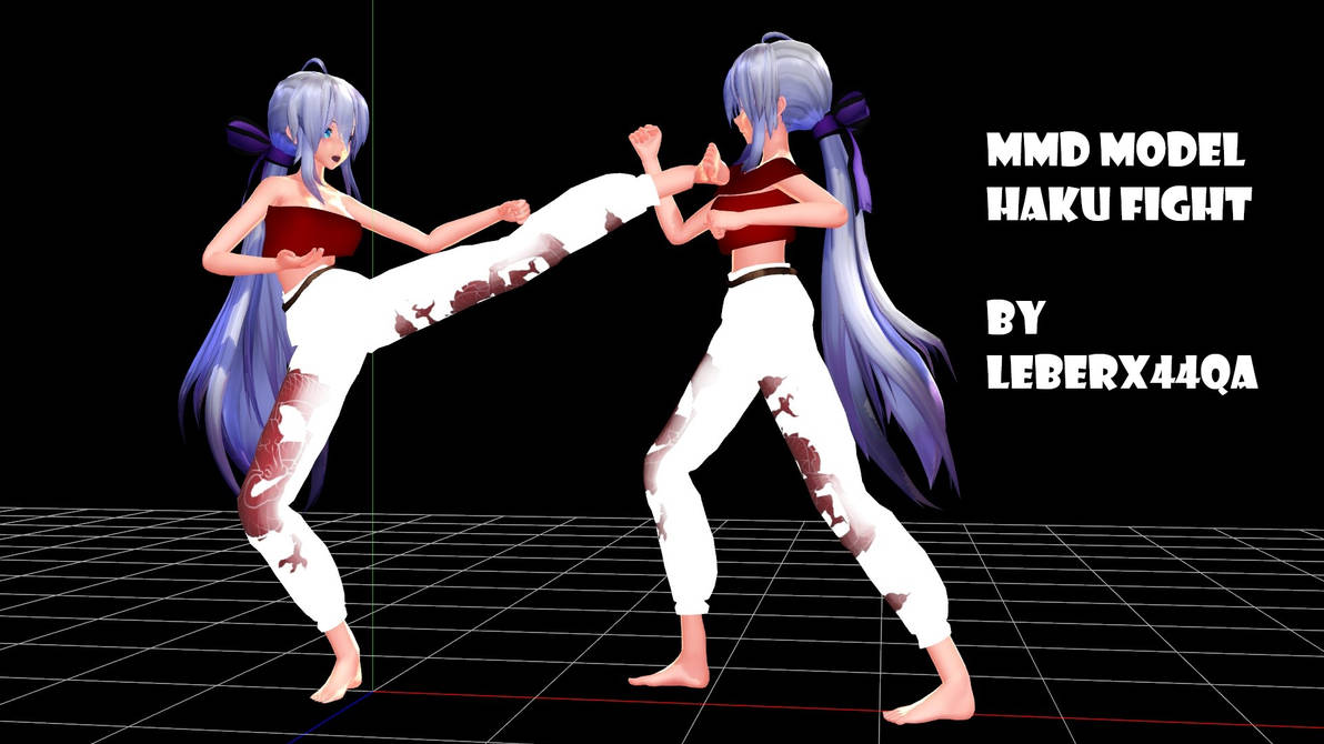 MMD-DL Haku Fight(updated) by Leberx44qa on DeviantArt.