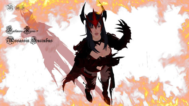 (MMD)Darkness Rises - Assassin Succubus