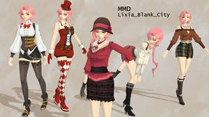 (MMD)Lixia_Blank_City