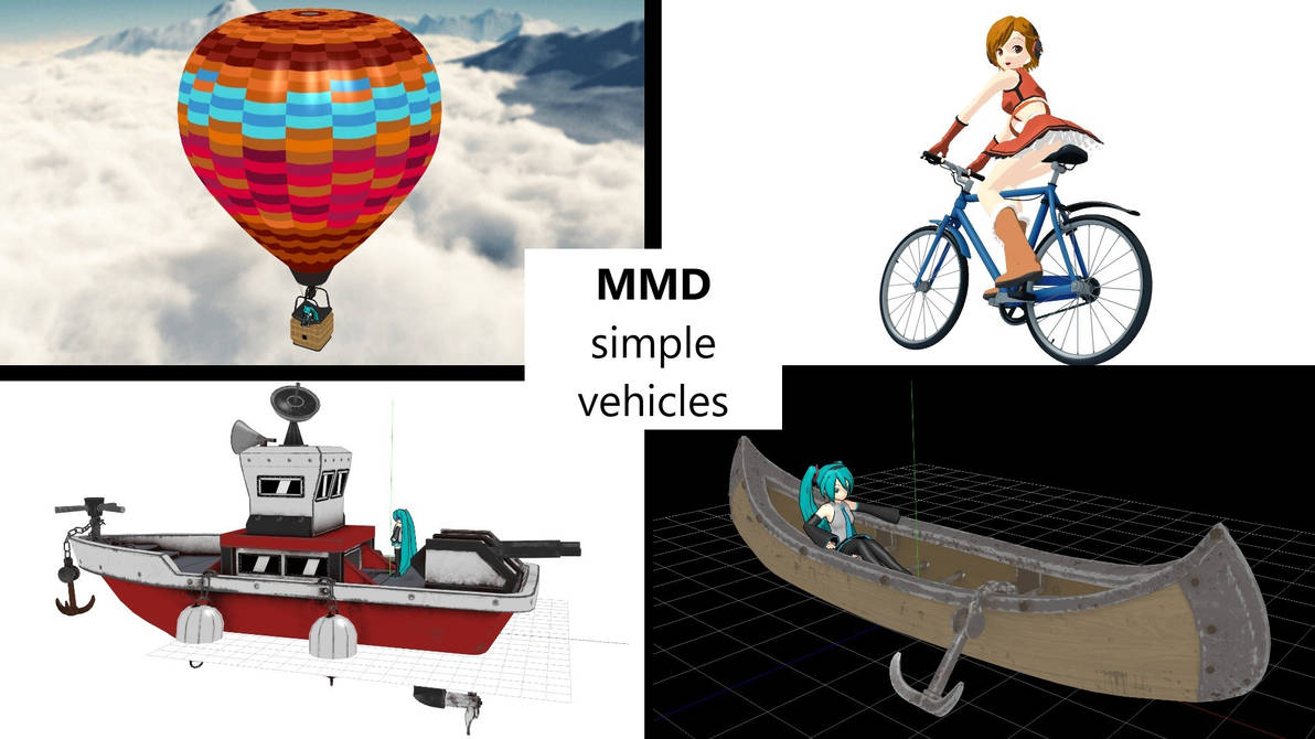 (MMD) simple vehicles by Leberx44qa on DeviantArt