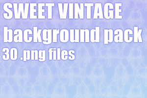 Sweet vintage dA background pack