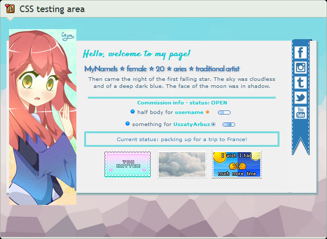 Custom box: devID with a ribbon (CSS) by UszatyArbuz on DeviantArt
