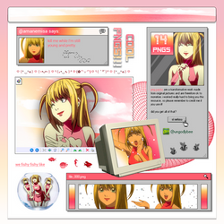 #840 PNG PACK [Misa Amane - Death Note]