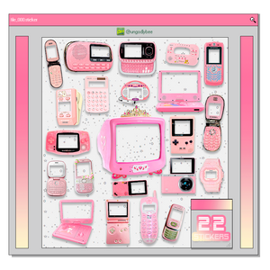 PNG PACK [Pink Tech]