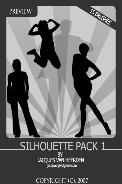 Silhouette Brush Pack 1