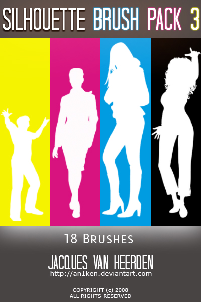 Silhouette Brush Pack 3