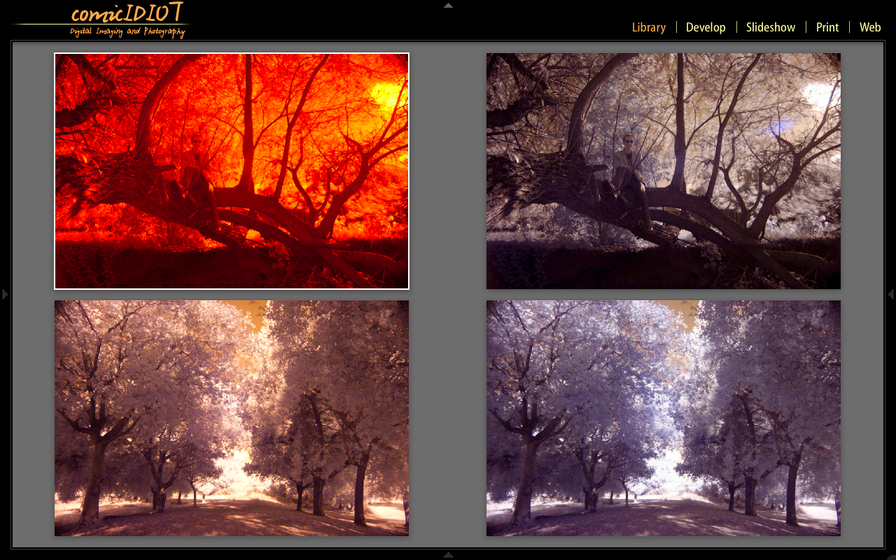 InfraRed Photography Preset