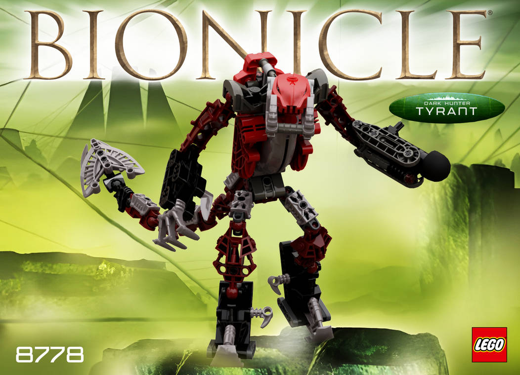 Bionicle Dark Hunter Tyrant Instructions by Haebels on DeviantArt