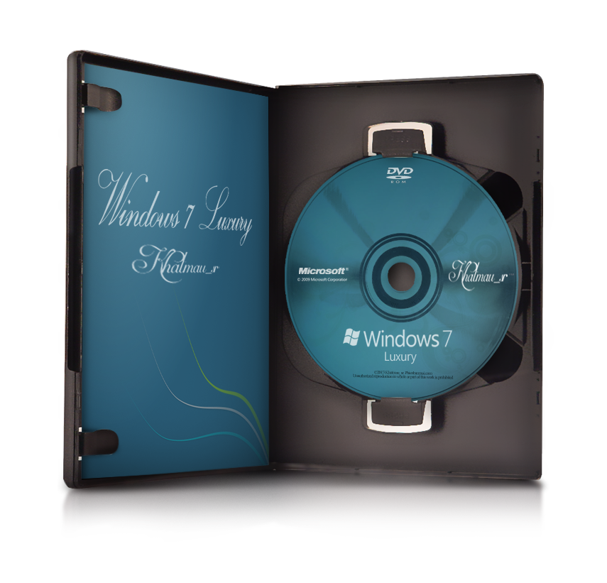 Windows 7 Lxurury DVD Case by khatmau on DeviantArt