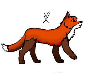 Kawaii Fox Sketch