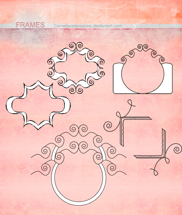 small Clip art frames