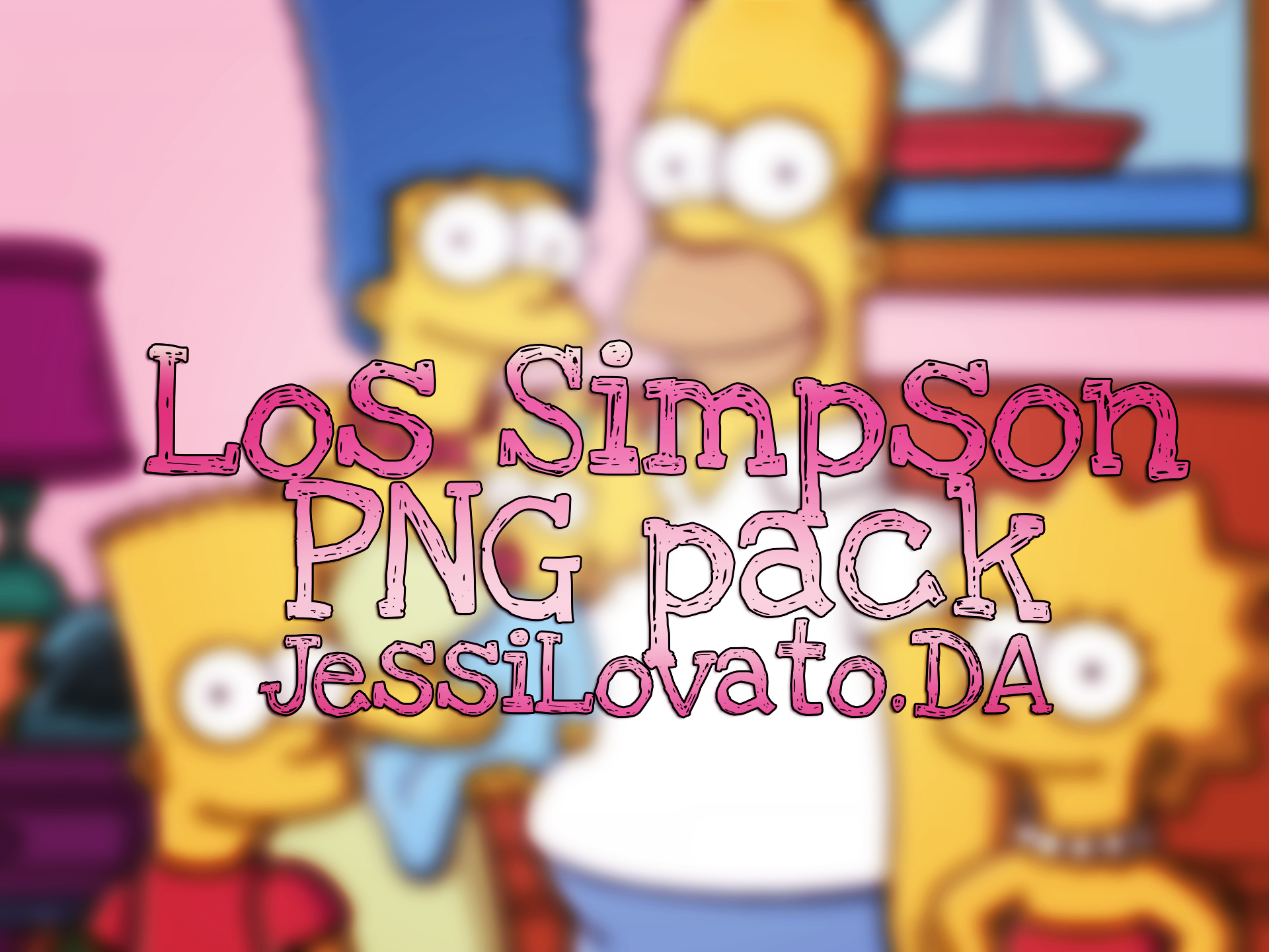 Los Simpson PNG pack.