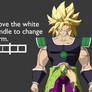 Broly 3D Model Rigged