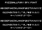 FuzzballFury 5px font