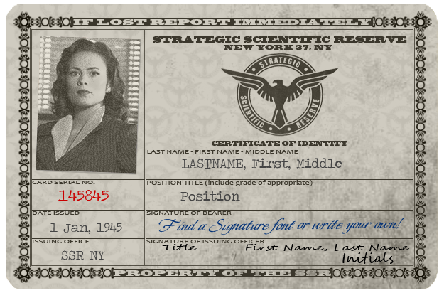 Shield Id Card Template