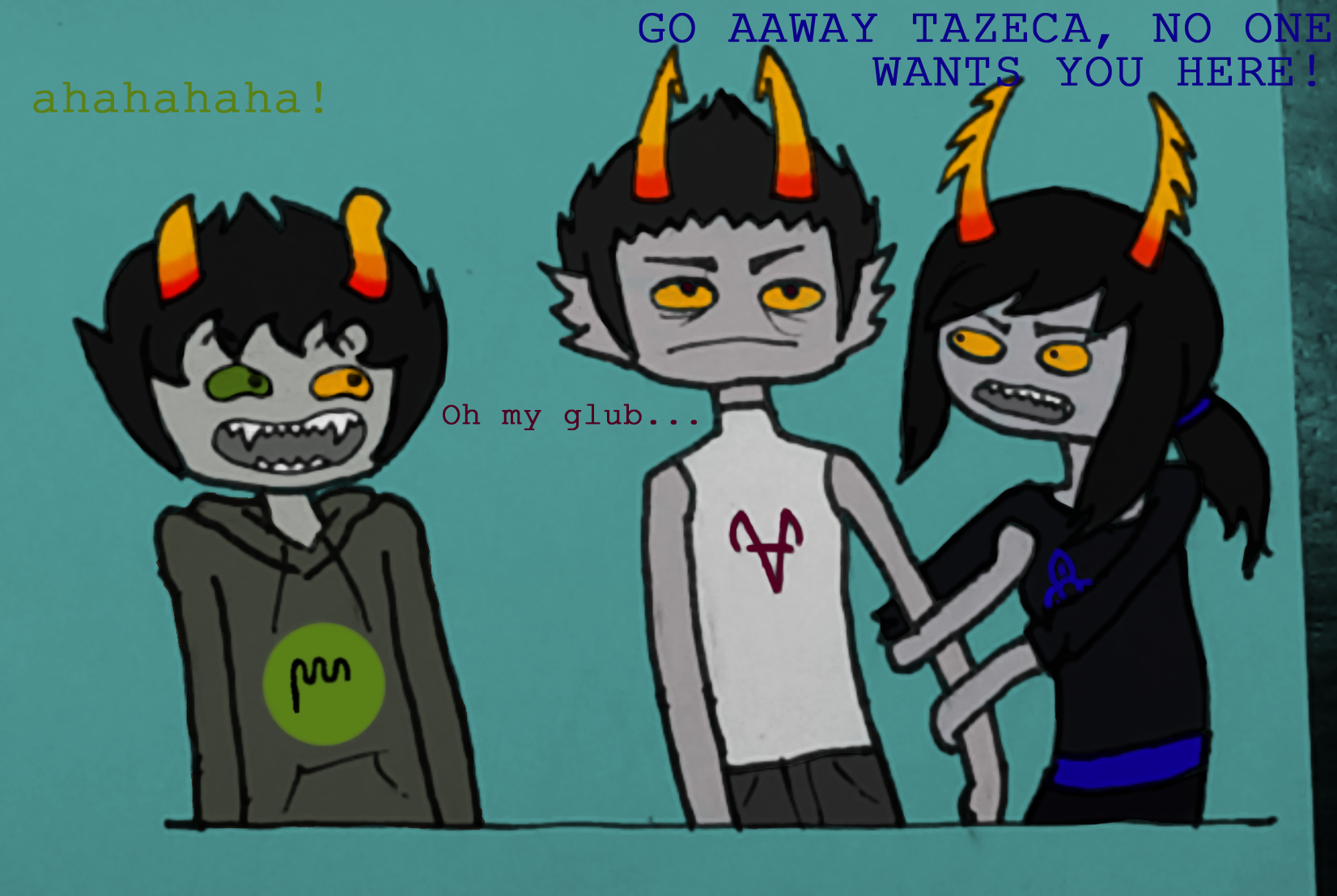 The Bad Trio by Alliekat-meowmeow on DeviantArt
