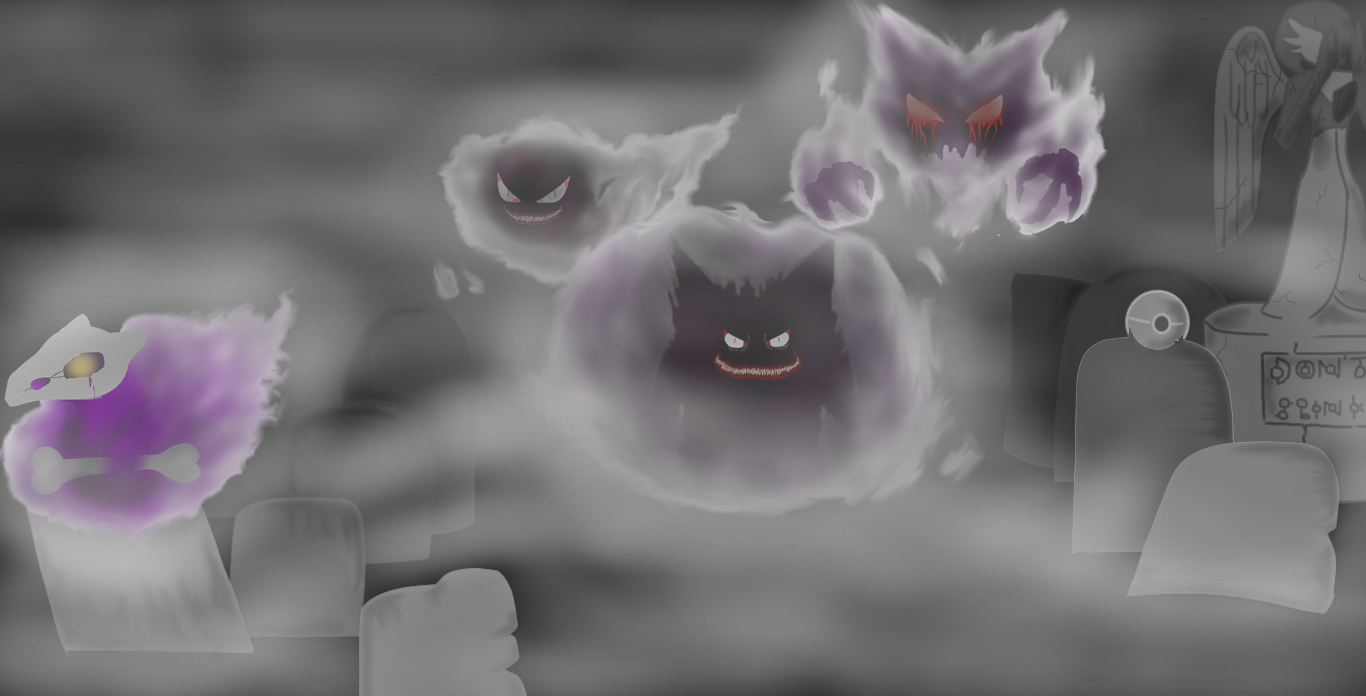 Happy Halloween from Lavender town WIP