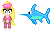 Cursors: Dixie and Enguarde (Donkey Kong Country)