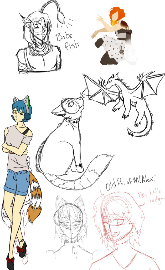 HM: REALLY OLD SKETCH DUMP by WithoutCommonSense on DeviantArt