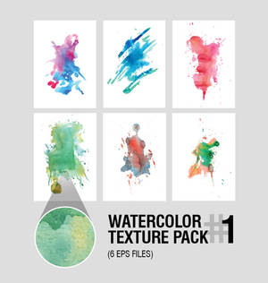 Watercolor Texture pack #1