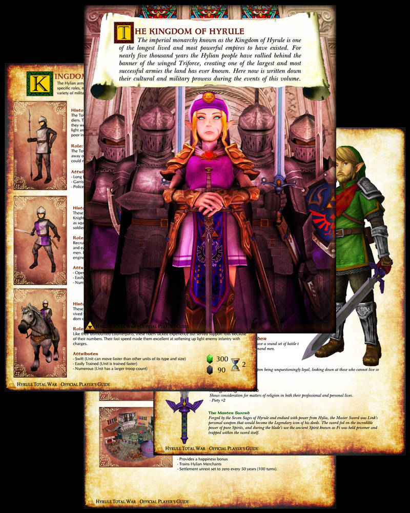 The Kingdom of Hyrule - Guide Excerpt by UndyingNephalim on DeviantArt