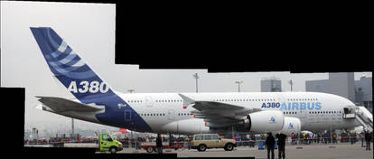 Airbus A380 in ZRH
