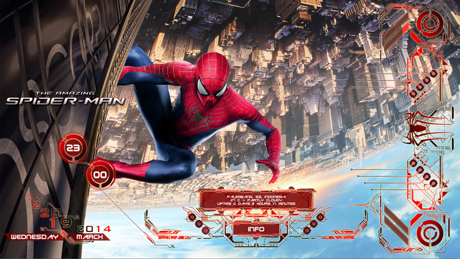 Featured image of post Spiderman Rainmeter A simple skin with opening animation