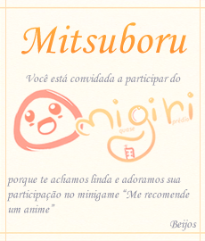 Plaquinha de Convite para participar do Onigiri