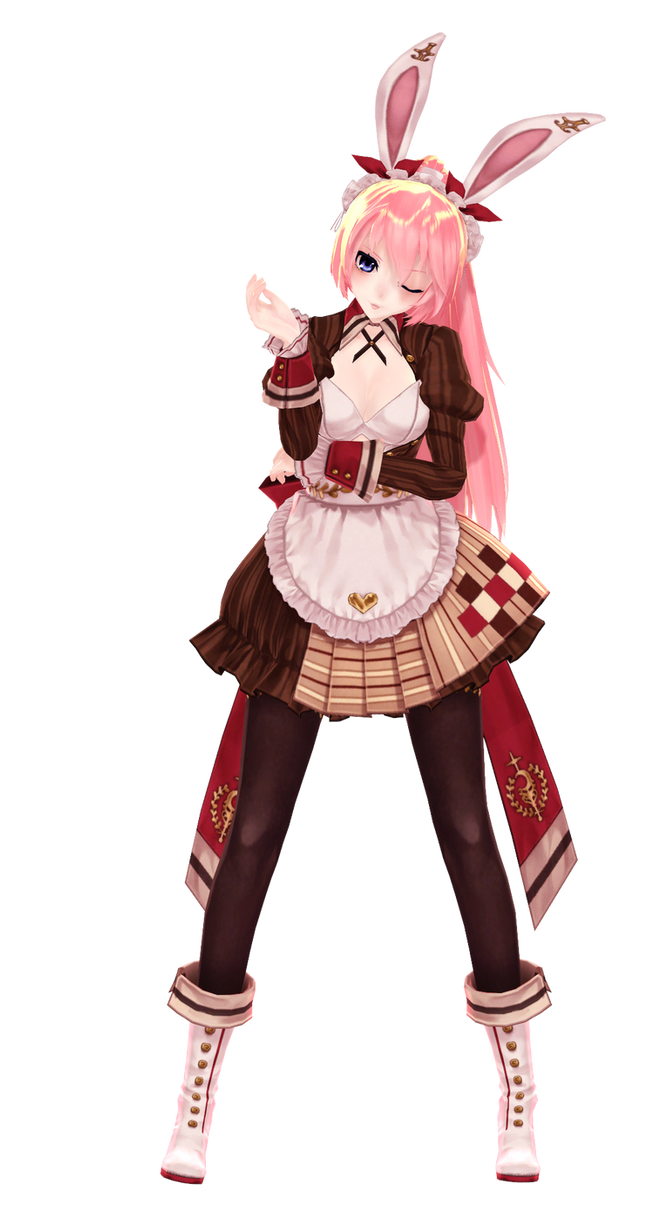 Mmd Tda Maid Bunnyears Luka Download By Kiri Ii On Deviantart