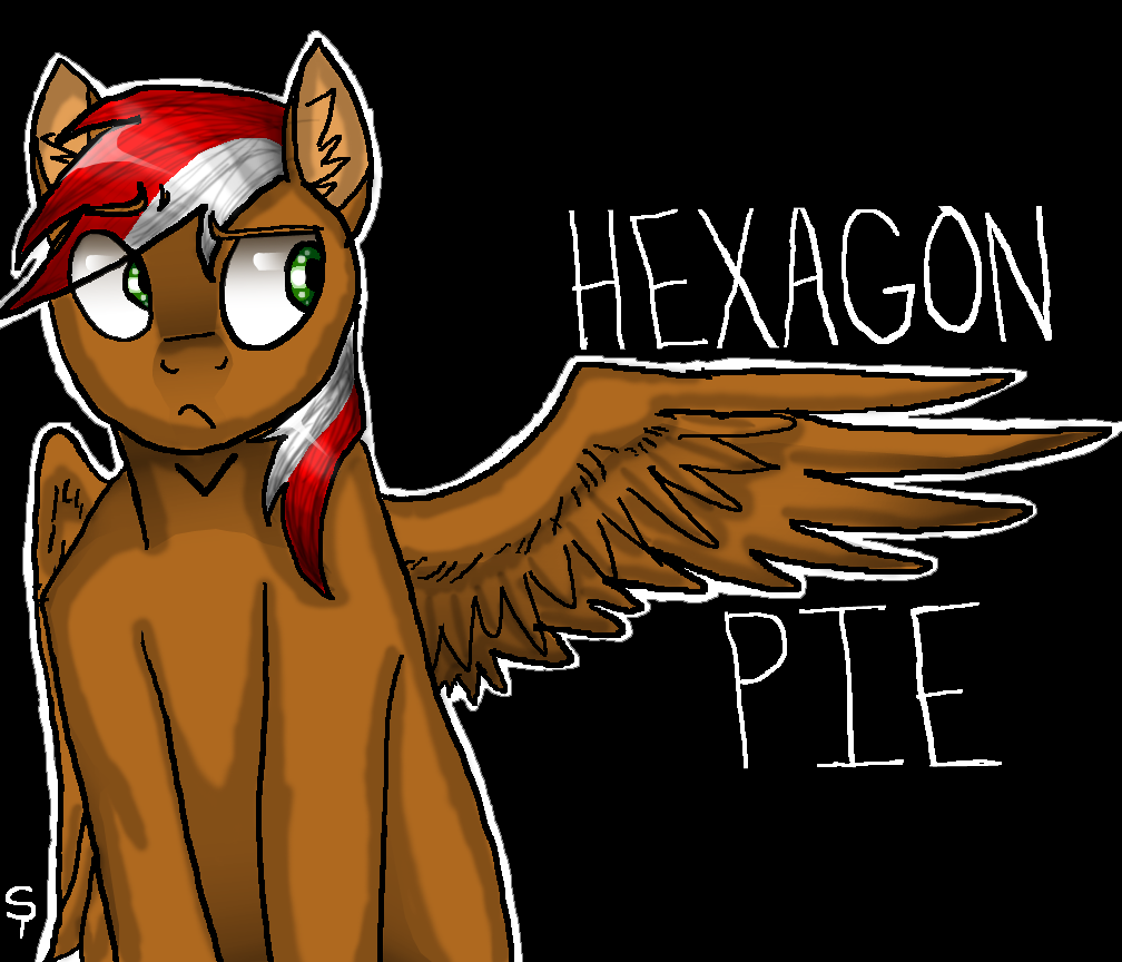 Hexagon Pie [art trade]