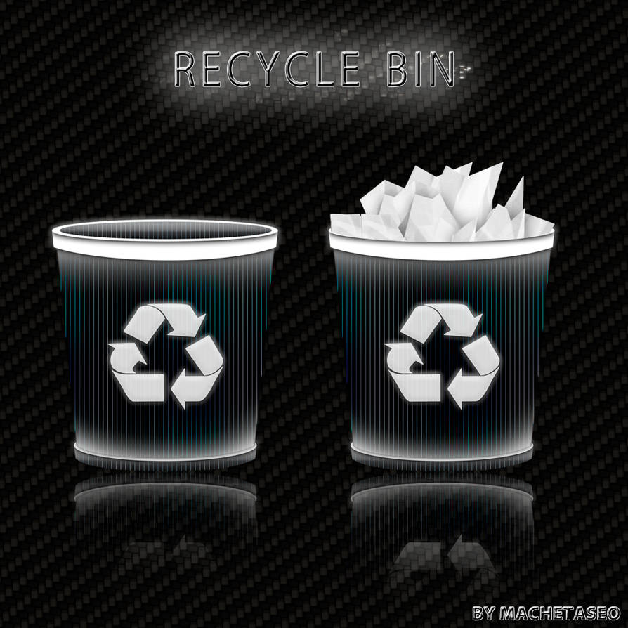Recycle Bin by Machetaseo by machetaseo on DeviantArt