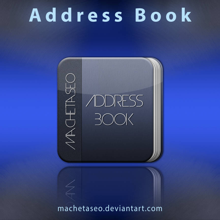 Address Book Freebie .PSD by machetaseo