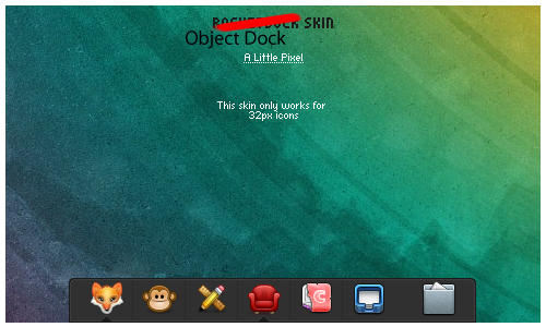 A little Pixel - Object dock