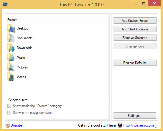 This PC Tweaker 1.0 by hb860