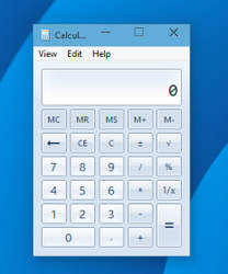 Old calculator for Windows 10