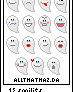 Ghost Emoticons