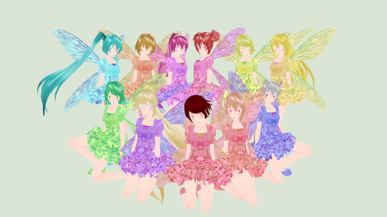 Tda ballerina fairies by csillagtim on DeviantArt
