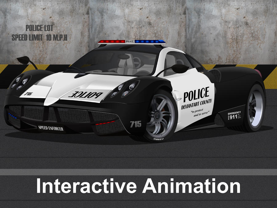 Pagani Huayra Police Interceptor by EVOV1 on DeviantArt