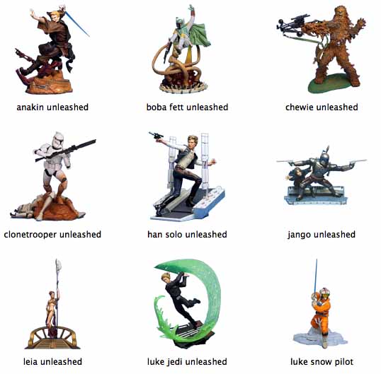 Star Wars Unleashed set1