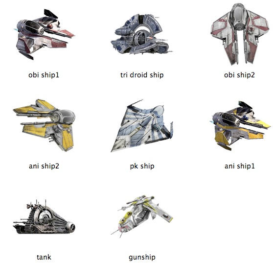 Revenge of the Sith SHIPS by markdelete on DeviantArt