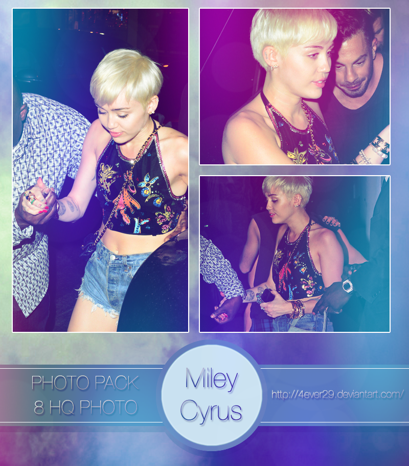 Miley Cyrus Bangerz Tour Photo Pack