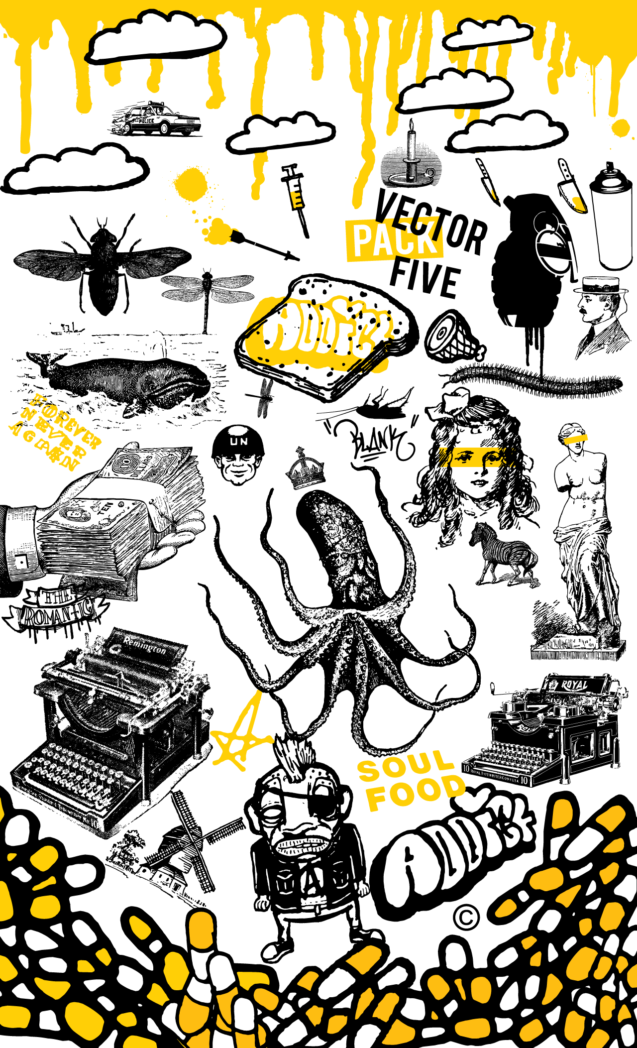 Vector Pack: Five by Jonny-Doomsday on DeviantArt