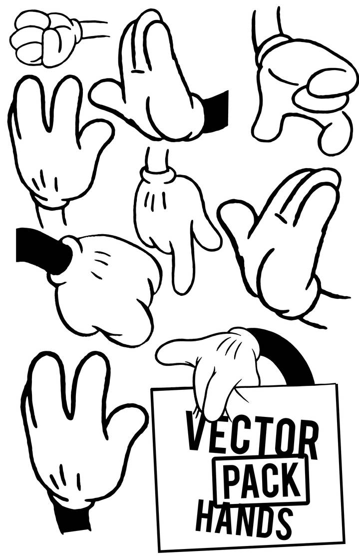 Hands Vector Pack by Jonny,Doomsday on DeviantArt