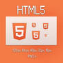 HTML5 icons