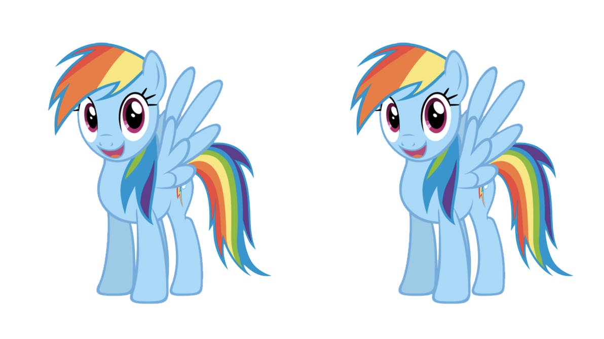 Two Rainbows Dashs Speaking Unison+ by doublekids07 on DeviantArt