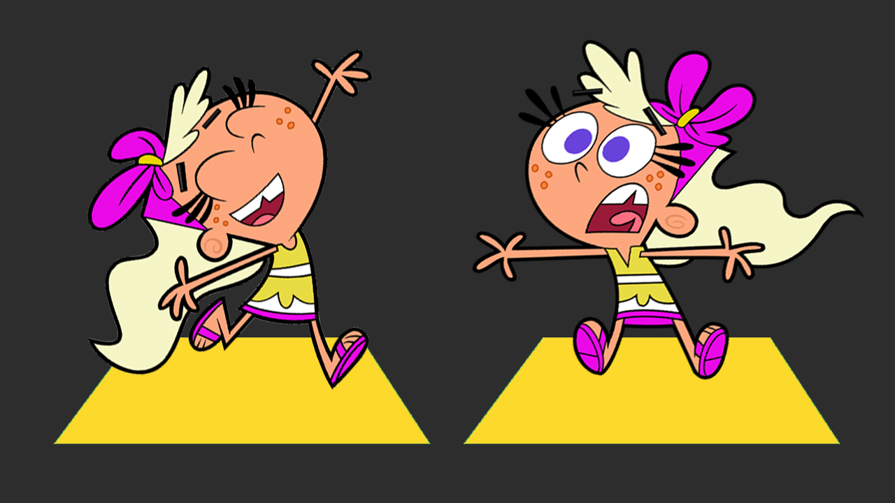 Two Chloes Carmichaels In Yellow Square by doublekids07 on DeviantArt