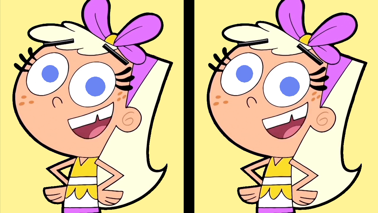 Two Chloes Carmichaels With Black Line by doublekids07 on DeviantArt