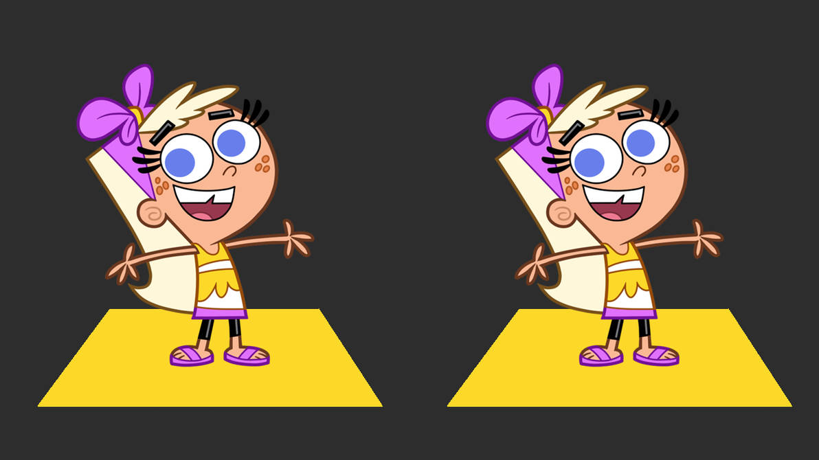 2 Chloes Carmichaels In Squares by doublekids07 on DeviantArt