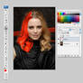 Hair Color Painting