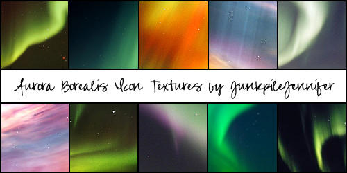 Aurora Borealis Icon Textures